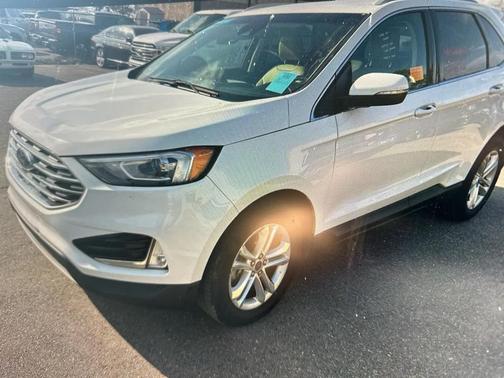 WHITE 2020 Ford Edge ST