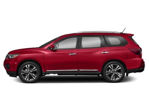 RED 2020 Nissan Pathfinder 4x4 Platinum