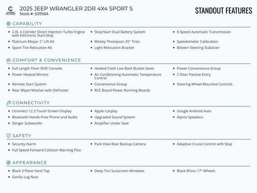 2025 Jeep Wrangler Sport