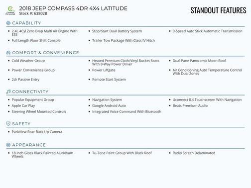 2018 Jeep Compass Latitude