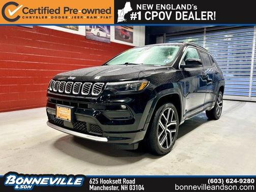 Diamond Black 2025 Jeep Compass Limited