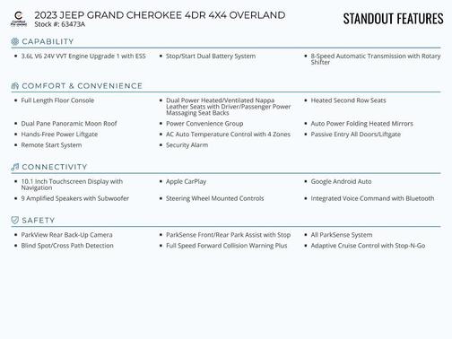 2023 Jeep Grand Cherokee Overland