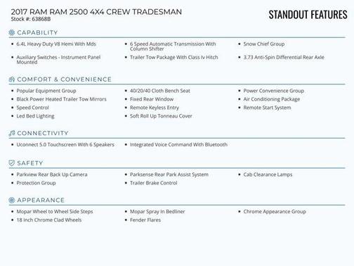 2017 RAM 2500 Tradesman