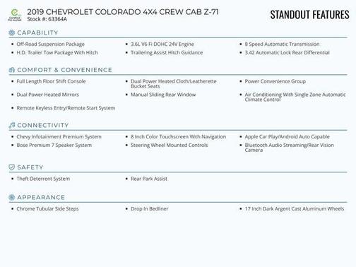 2019 Chevrolet Colorado Z71