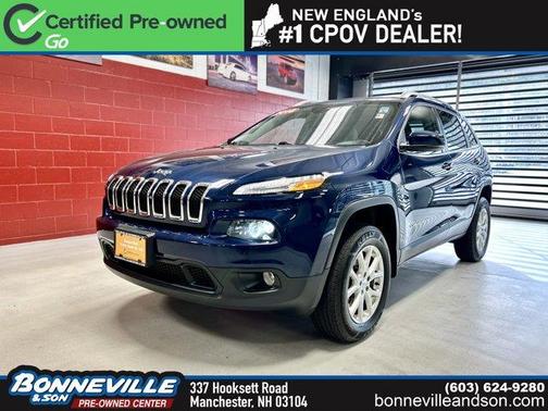 Patriot Blue Pearlcoat 2018 Jeep Cherokee Latitude Plus