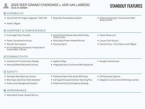 2023 Jeep Grand Cherokee L Laredo