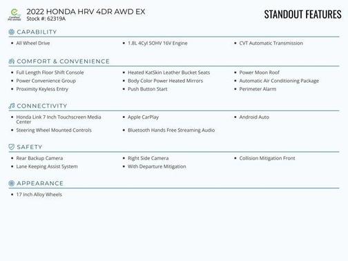 2022 Honda HR-V EX