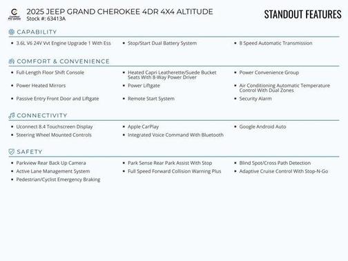 2025 Jeep Grand Cherokee Laredo