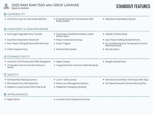 2025 RAM 1500 Laramie
