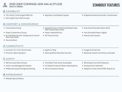 2023 Jeep Compass Altitude