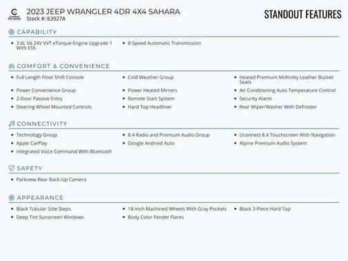 2023 Jeep Wrangler Sahara