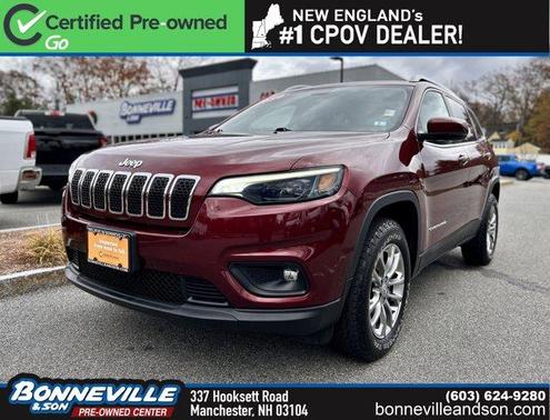 Velvet Red Pearlcoat 2020 Jeep Cherokee Latitude Plus