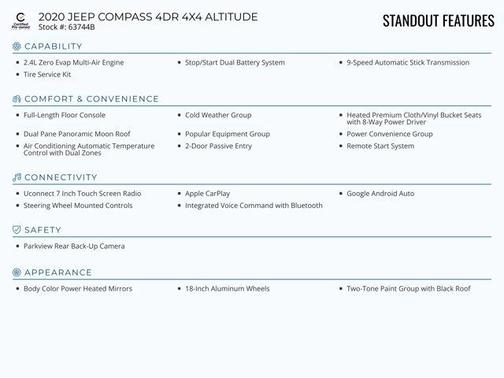 2020 Jeep Compass Altitude