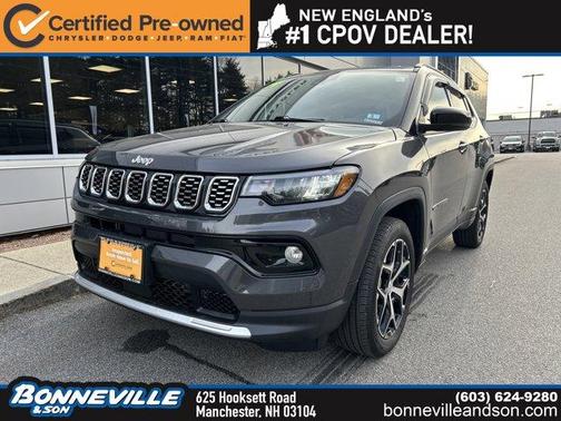 Metallic 2024 Jeep Compass Limited