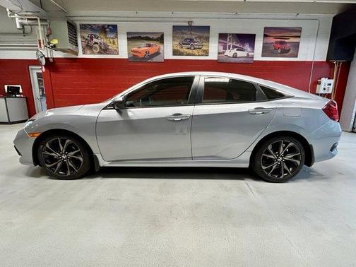 Silver 2019 Honda Civic Sport