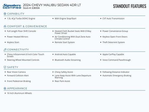 2024 Chevrolet Malibu LT