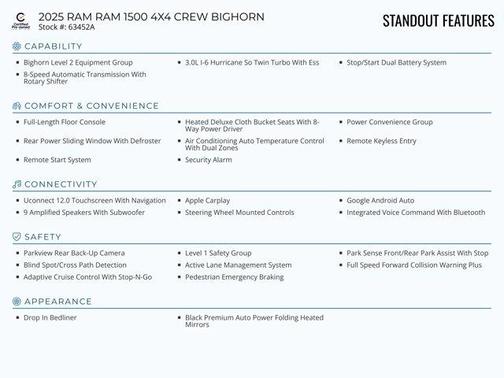 2025 RAM 1500 Big Horn