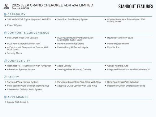 2025 Jeep Grand Cherokee Limited