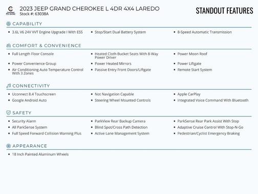 2023 Jeep Grand Cherokee L Laredo