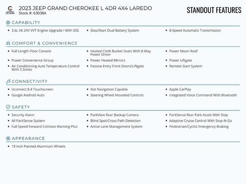 2023 Jeep Grand Cherokee L Laredo