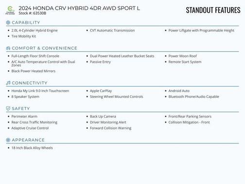 2024 Honda CR-V Hybrid Sport-L