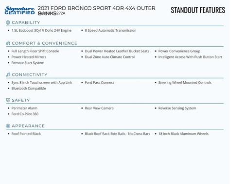 2021 Ford Bronco Sport Outer Banks