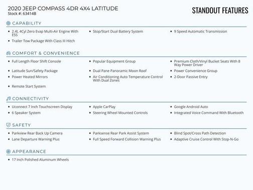 2020 Jeep Compass Latitude