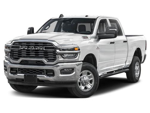 Bright White Clearcoat 2025 RAM 2500 Big Horn