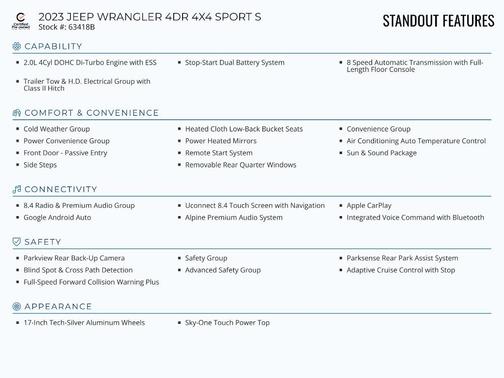 2023 Jeep Wrangler Sport