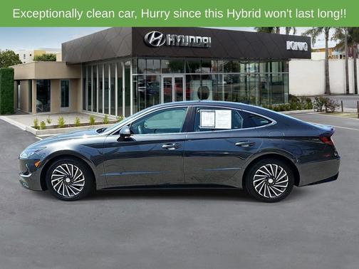 Portofino Gray 2020 Hyundai SONATA Hybrid SE
