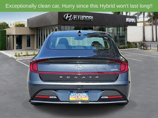 Portofino Gray 2020 Hyundai SONATA Hybrid SE