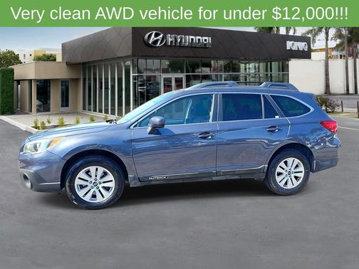 Carbide Gray Metallic 2016 Subaru Outback 2.5i Premium