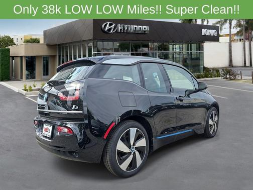 Fluid Black w/BMW i Frozen Blue Accent 2018 BMW i3 94 Ah