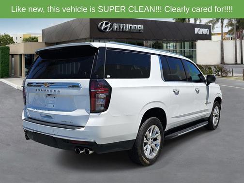 Summit White 2023 Chevrolet Suburban Premier