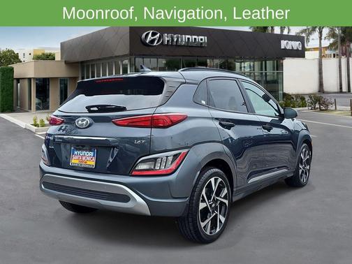 Thunder Gray 2022 Hyundai KONA Limited