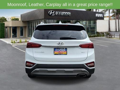 Quartz White 2019 Hyundai SANTA FE Limited 2.0T