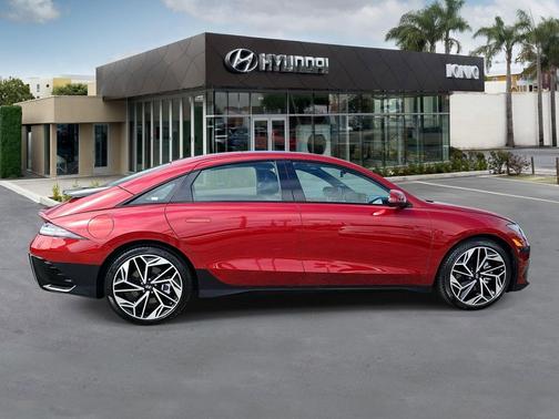 Ultimate Red 2024 Hyundai IONIQ 6 Limited