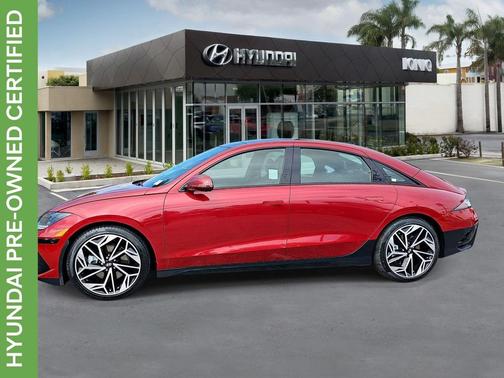 Ultimate Red 2024 Hyundai IONIQ 6 Limited