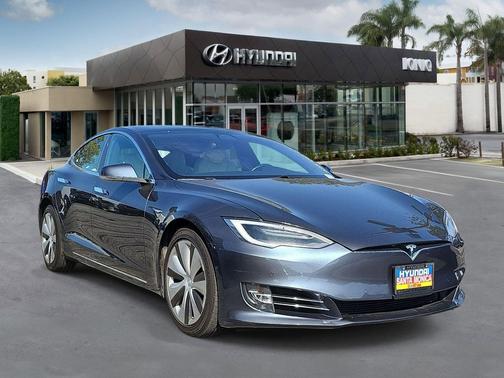 Gray 2020 Tesla Model S Long Range