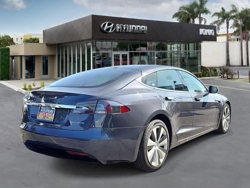 Gray 2020 Tesla Model S Long Range