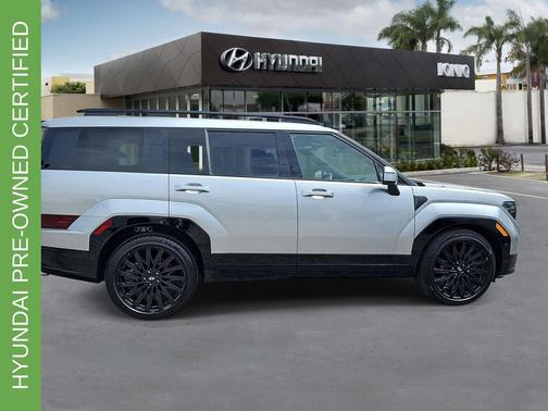 Shimmering Silver 2025 Hyundai SANTA FE Calligraphy