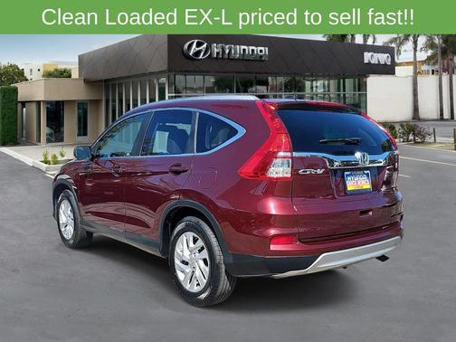 Basque Red Pearl II 2016 Honda CR-V EX-L