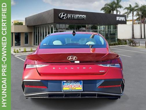 Ultimate Red 2025 Hyundai ELANTRA HEV Limited