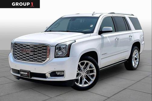 White Frost Tricoat 2018 GMC Yukon Denali