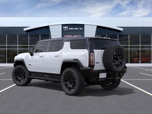 White 2026 GMC HUMMER EV SUV 2X