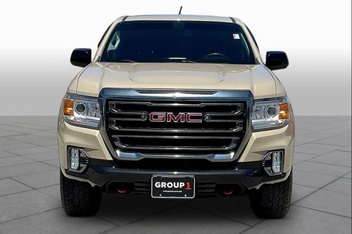Desert Sand Metallic 2021 GMC Canyon AT4