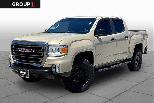 Desert Sand Metallic 2021 GMC Canyon AT4