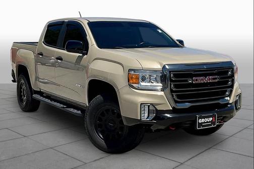 Desert Sand Metallic 2021 GMC Canyon AT4