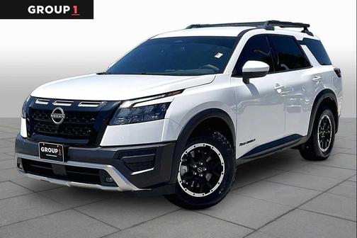 White 2025 Nissan Pathfinder Rock Creek 4WD