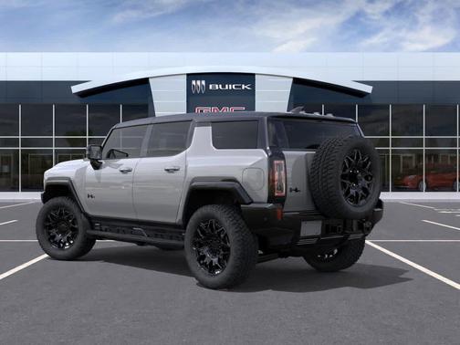 Gray 2026 GMC HUMMER EV SUV 2X